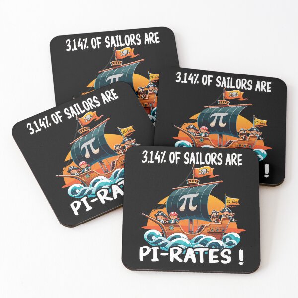 Item preview, Pi Day 3.14 Pirate Style Math Symbol Fun Design designed and sold by Thomas Remmers.