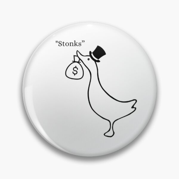 Artikelvorschau, Stonks Goose entworfen und verkauft von GooseGarms.