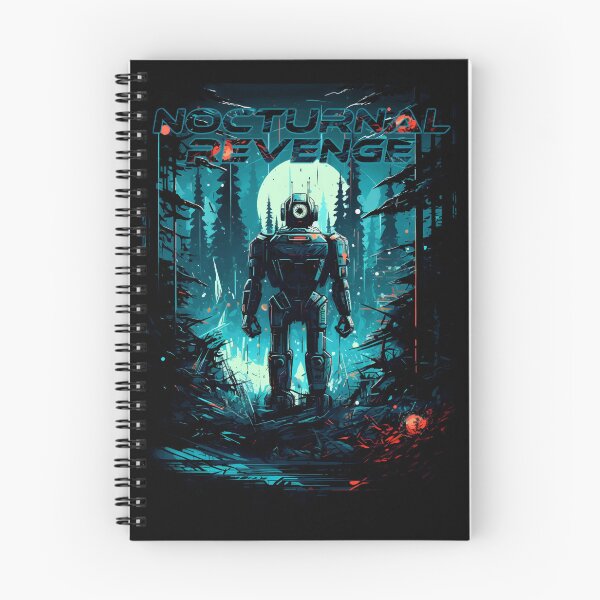 Aperçu de l'œuvre Robot forestier de vengeance nocturne créée et vendue par Spookyashell.