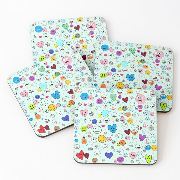 Item preview, faces designed and sold by zzzozzo.
