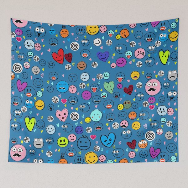 Item preview, faces designed and sold by zzzozzo.