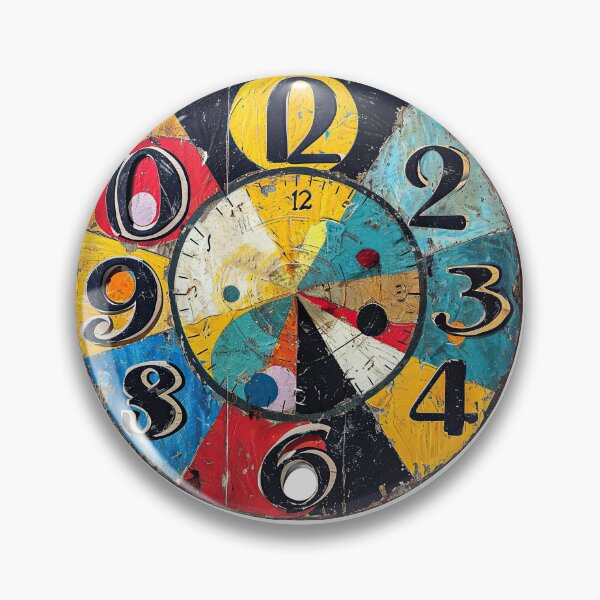 Item preview, Abstract Wall Clock 2 designed and sold by 3 CITIES.