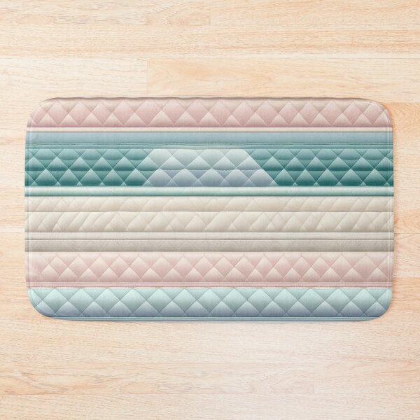 Item preview, a korean style quilted pattern pastel tone colors designed and sold by JangmiHorang.