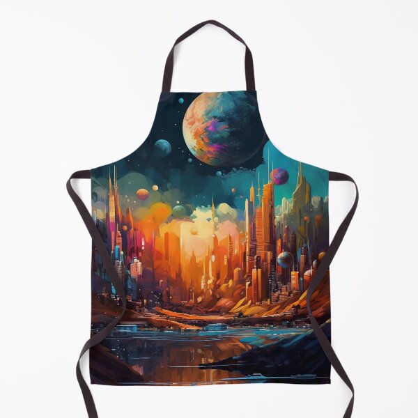 Item preview, The futuristic metropolis on an alien planet designed and sold by GiveMeMood.