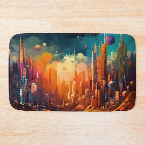 Item preview, The futuristic metropolis on an alien planet designed and sold by GiveMeMood.