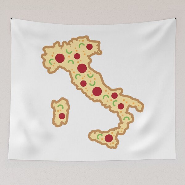 Item preview, Italy Map Pizza designed and sold by lukassfr.