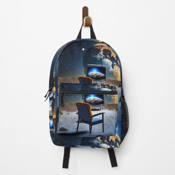 Item preview, Live broadcast of the moon. Guy Billout style. designed and sold by The Rust Lab.
