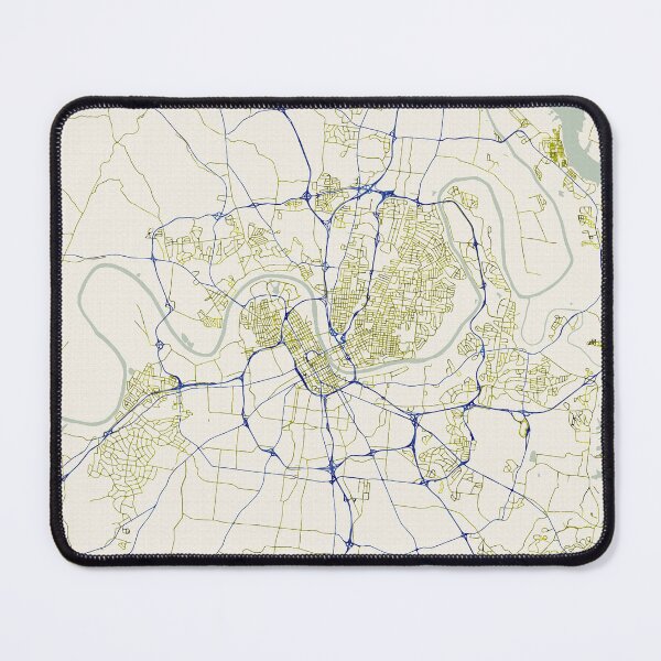 Item preview, Nashville Tennessee City Map - Hand-Drawn designed and sold by StylishStacks.