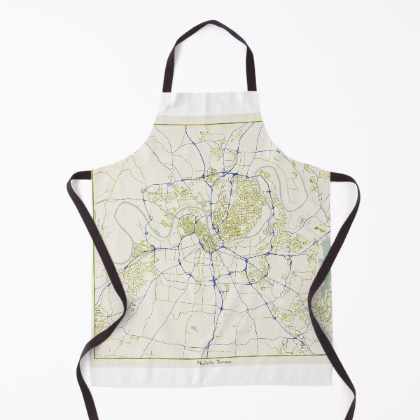Item preview, Nashville Tennessee City Map - Hand-Drawn designed and sold by StylishStacks.