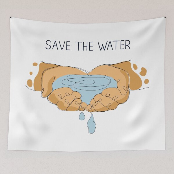 Item preview, Save the water designed and sold by OlyaMolli.