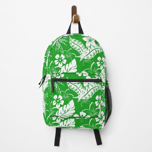 Item preview, Green and White Tropical Jungle Seamless Pattern designed and sold by Sharon Schwalbe.