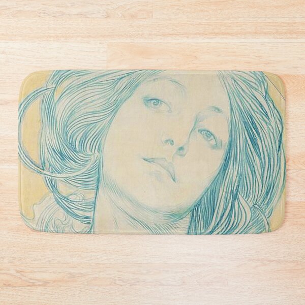 Item preview, Stained glass project , by Alphonse Mucha. HIGH DEFINITION designed and sold by MINDTHECHERRY.