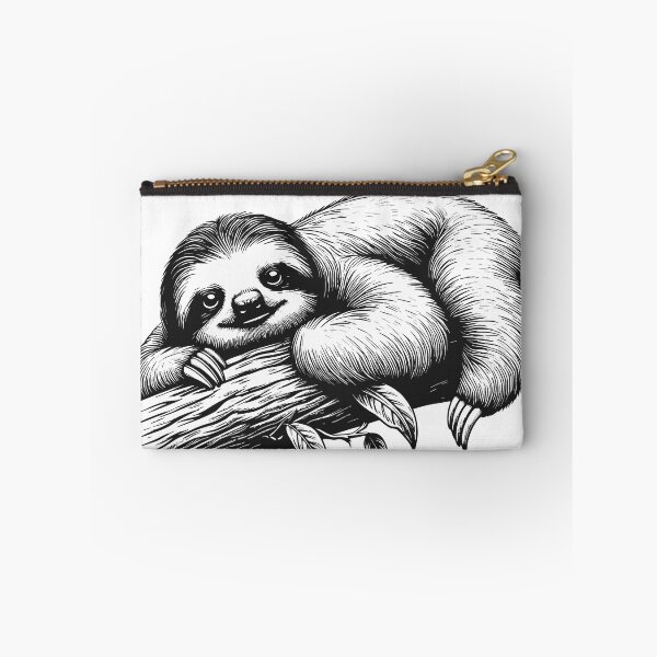 Item preview, sloth lay down/ sloth illustration designed and sold by Kr1tos.
