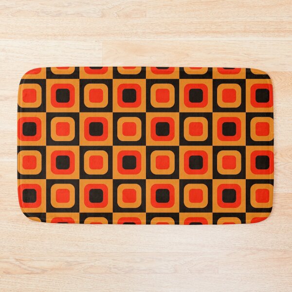 Item preview, seventies style abstract pattern designed and sold by pauloneill-art.