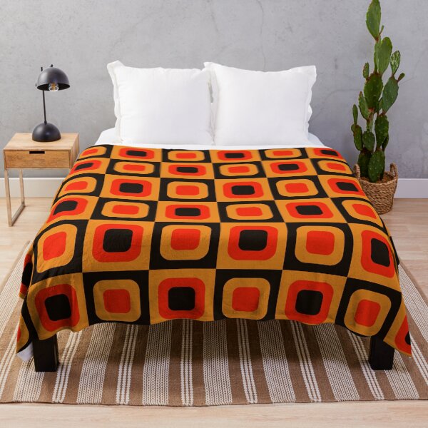 Item preview, seventies style abstract pattern designed and sold by pauloneill-art.