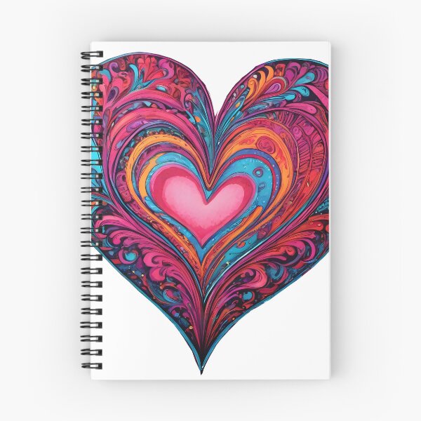 Item preview, Inksplosion of Love: Multicolor Valentine's Heart designed and sold by SulliedAI.