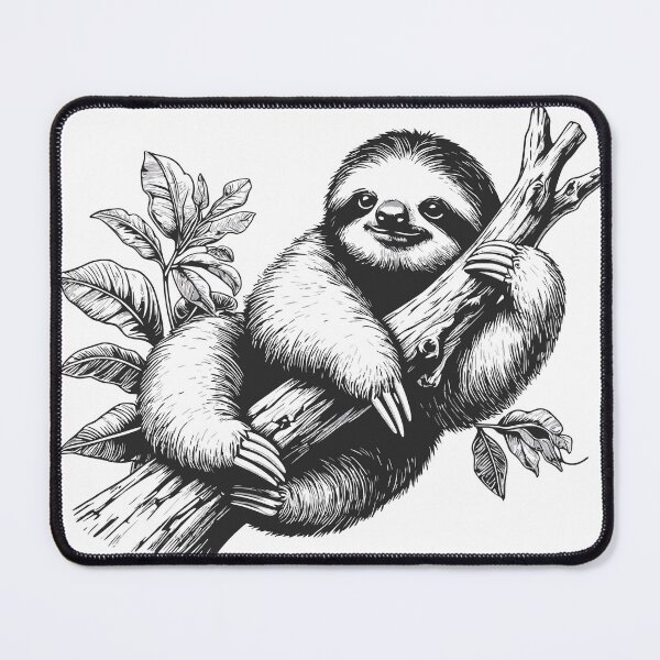 Item preview, Sloth laying down / sloth illustration designed and sold by Kr1tos.