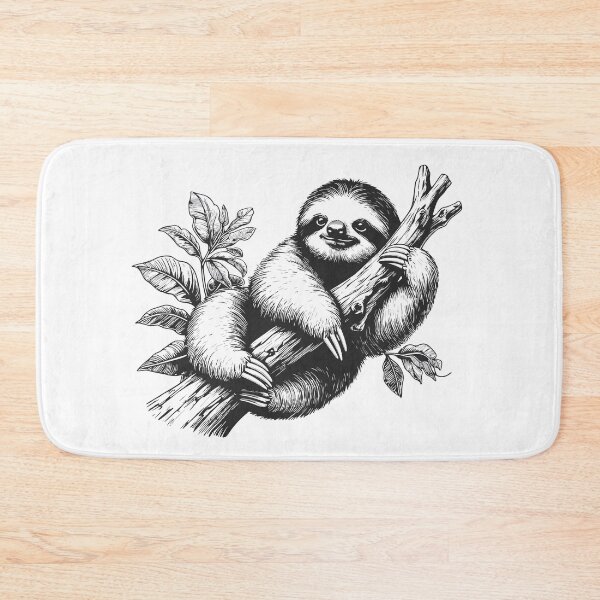 Item preview, Sloth laying down / sloth illustration designed and sold by Kr1tos.