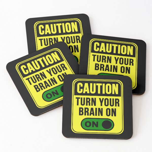 Item preview, Turn Your Brain On designed and sold by MarkMySign.