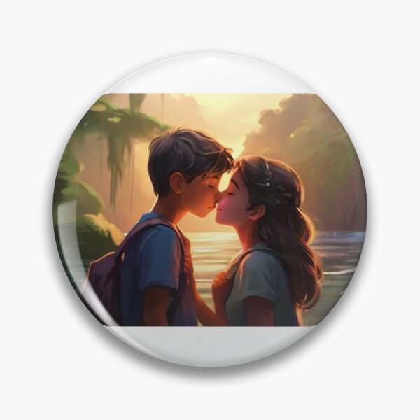 Item preview, A scene of love  designed and sold by bluegoldArtzone.