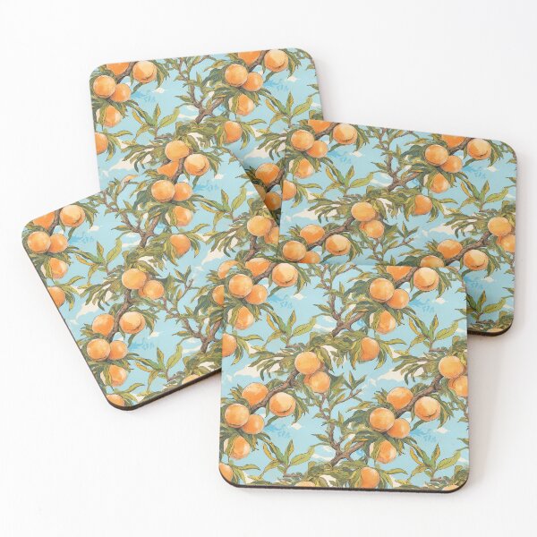 Item preview, Peaches subtle artwork designed and sold by earlgreysshoppe.