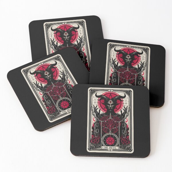 Item preview, The devil tarot card   designed and sold by Animalpetslover.