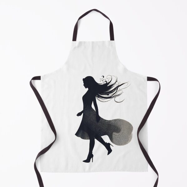 Item preview, a lady walking on the wind designed and sold by JangmiHorang.