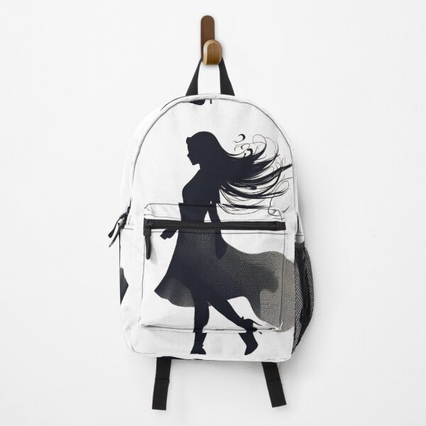 Item preview, a lady walking on the wind designed and sold by JangmiHorang.