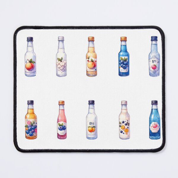 Item preview, Korean Food - Soju bottle - Set Sticker
designed and sold by olympe-store.