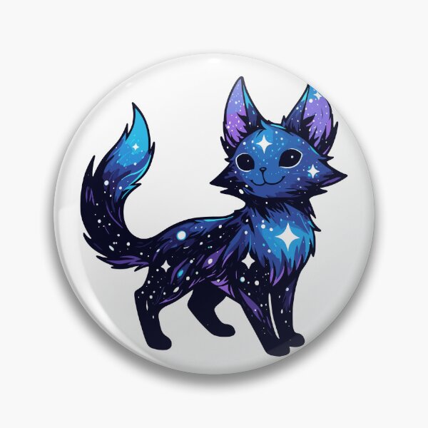 Item preview, Kawaii Cosmic Cat in Stars designed and sold by TomFrontierArt.