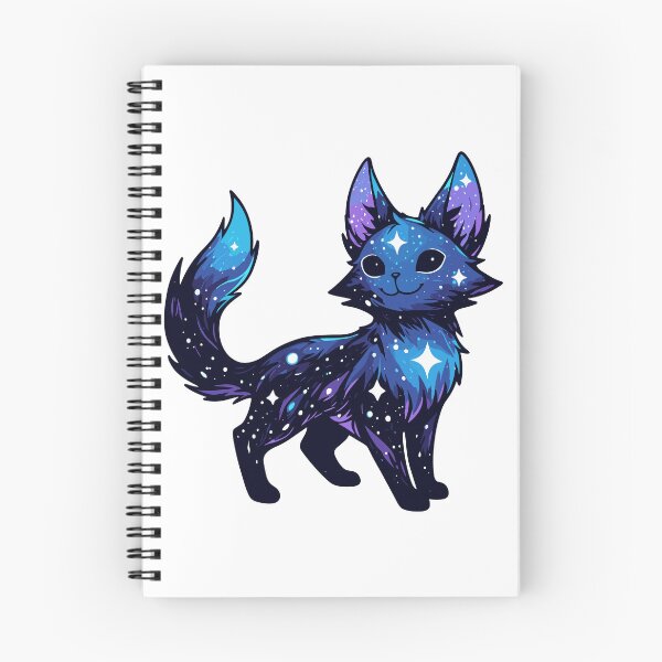Item preview, Kawaii Cosmic Cat in Stars designed and sold by TomFrontierArt.