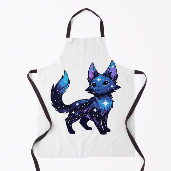 Item preview, Kawaii Cosmic Cat in Stars designed and sold by TomFrontierArt.
