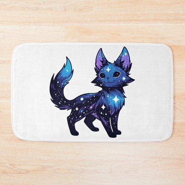 Item preview, Kawaii Cosmic Cat in Stars designed and sold by TomFrontierArt.