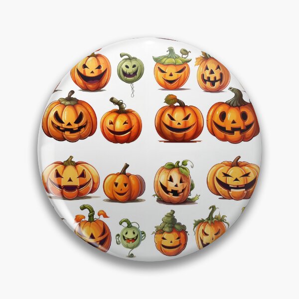 Item preview, Cute jack olanterns patterns  designed and sold by earlgreysshoppe.