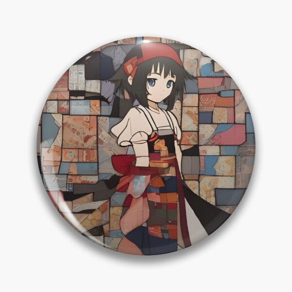 Artikelvorschau, Anime-Mädchen-Patchwork-Decke entworfen und verkauft von BandM Jos-Wilias.