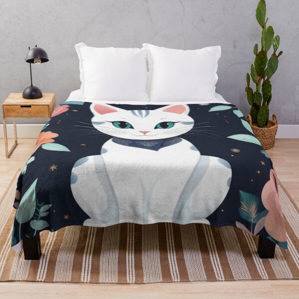 Item preview, call of cat from city of soul on flowers designed and sold by JangmiHorang.