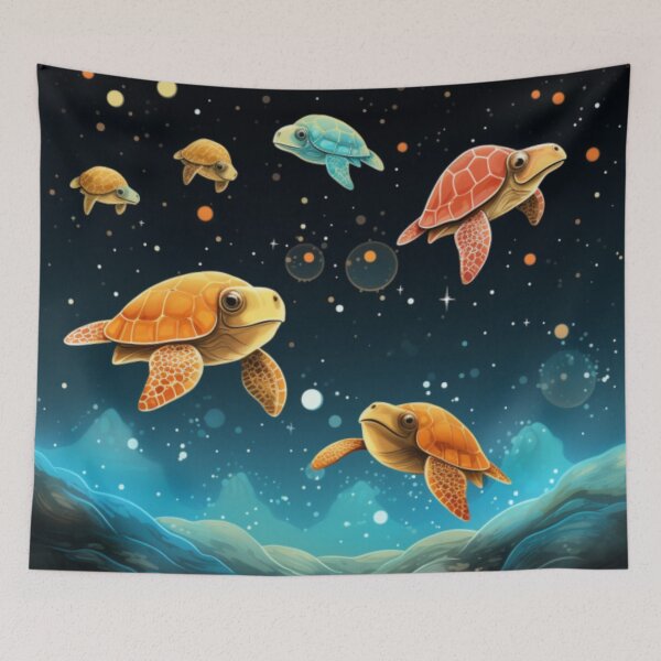 Item preview, Turtles In Space designed and sold by GrinGalore.