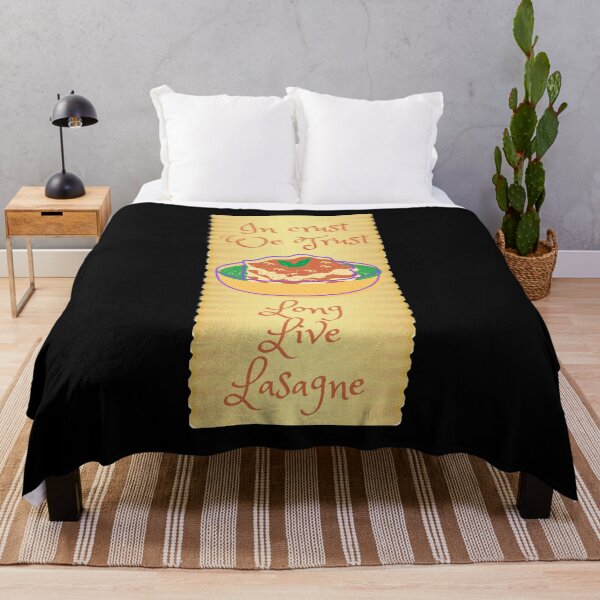 Item preview, In Crust We Trust - Long Live Lasagne designed and sold by ScoobyN.