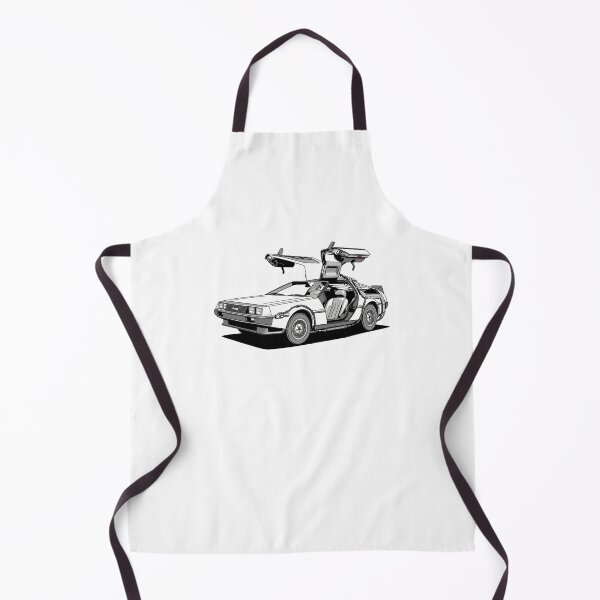 Item preview, Delorean Elegance - Retro-Futuristic Charm designed and sold by kyshaspace.