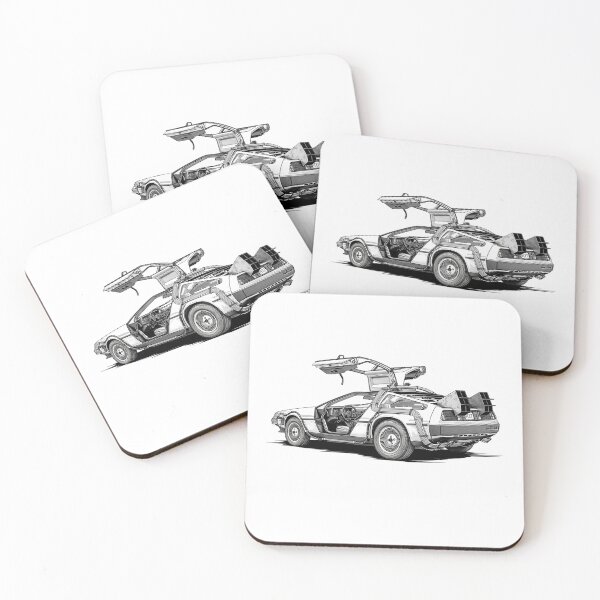Item preview, Delorean - Back Side designed and sold by kyshaspace.