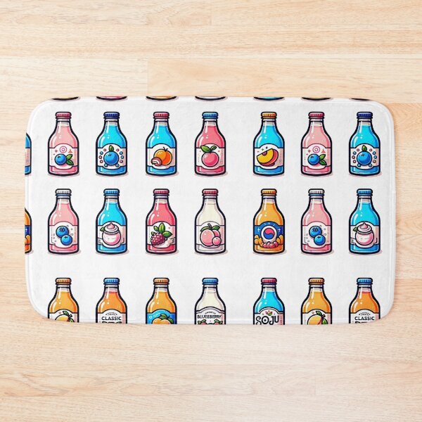 Item preview, Korean Food - Soju bottle - Set Sticker  designed and sold by olympe-store.