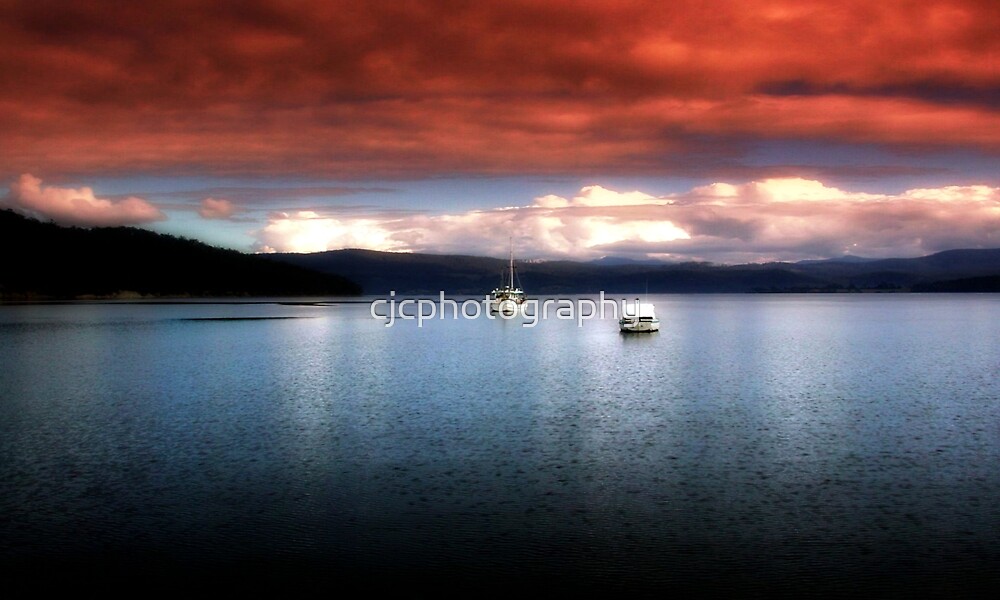 "Eggs and Bacon Bay Tasmania " by cjcphotography Redbubble