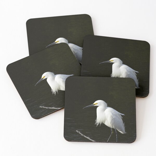 Item preview, Windblown Snowy Egret  designed and sold by MercerImages.