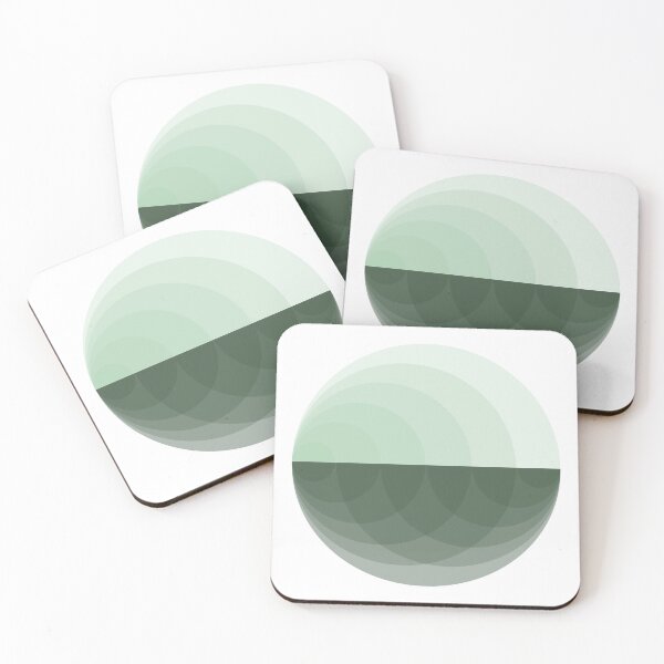 Item preview, Concentric Green Circles designed and sold by RedFirecracker.