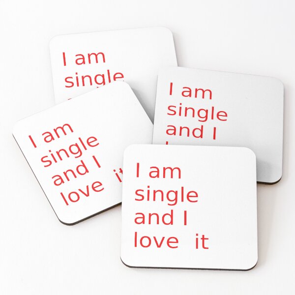 Item preview, I Am single designed and sold by RKWSHOP.