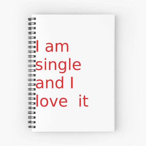 Item preview, I Am single designed and sold by RKWSHOP.