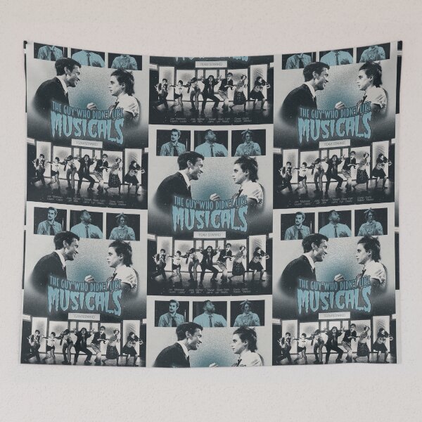 Item preview, The Guy Who Didn't Like Musicals Vintage Poster designed and sold by pointlessnachos.
