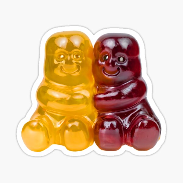 Vista previa del artículo con la obra «Jellybabies amante de los bebés de gelatina Amor San Valentín Dulces», diseñado y vendido por w1ckerman.