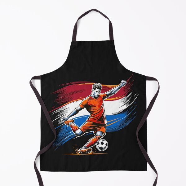 Item preview, Dynamic Netherlands Soccer Star in Action - Vector Design designed and sold by SerhiiArt.