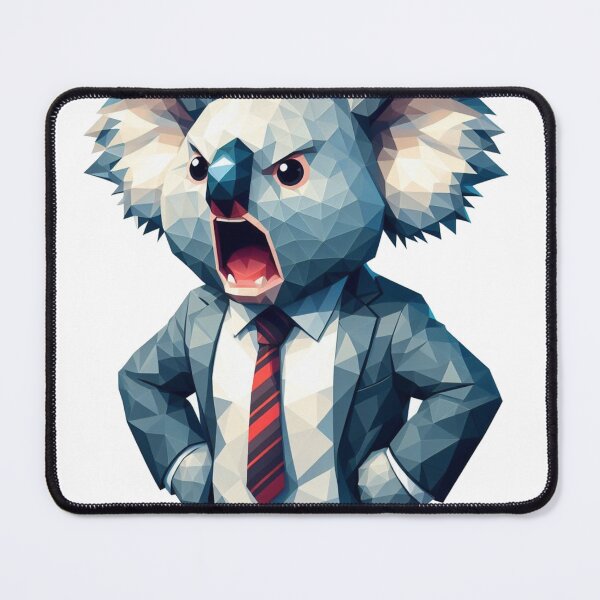 Item preview, Angry Office Worker Koala designed and sold by Emanuel Gabrielle.